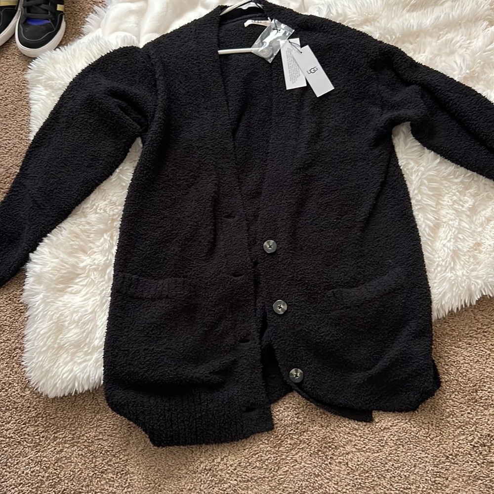 UGG Black cardigan with pockets